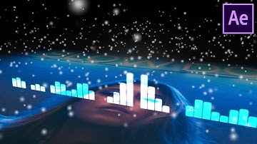 Spectrum on 3D Floor【300 types】Audio Spectrum 236 - After Effects CC - NCS