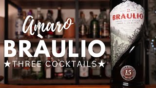 Amaro BRAULIO Cocktails ★ Amaro Series
