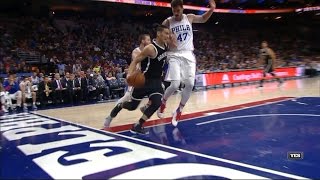 Jeremy Lin Highlights - 4417 Nets At 76Ers