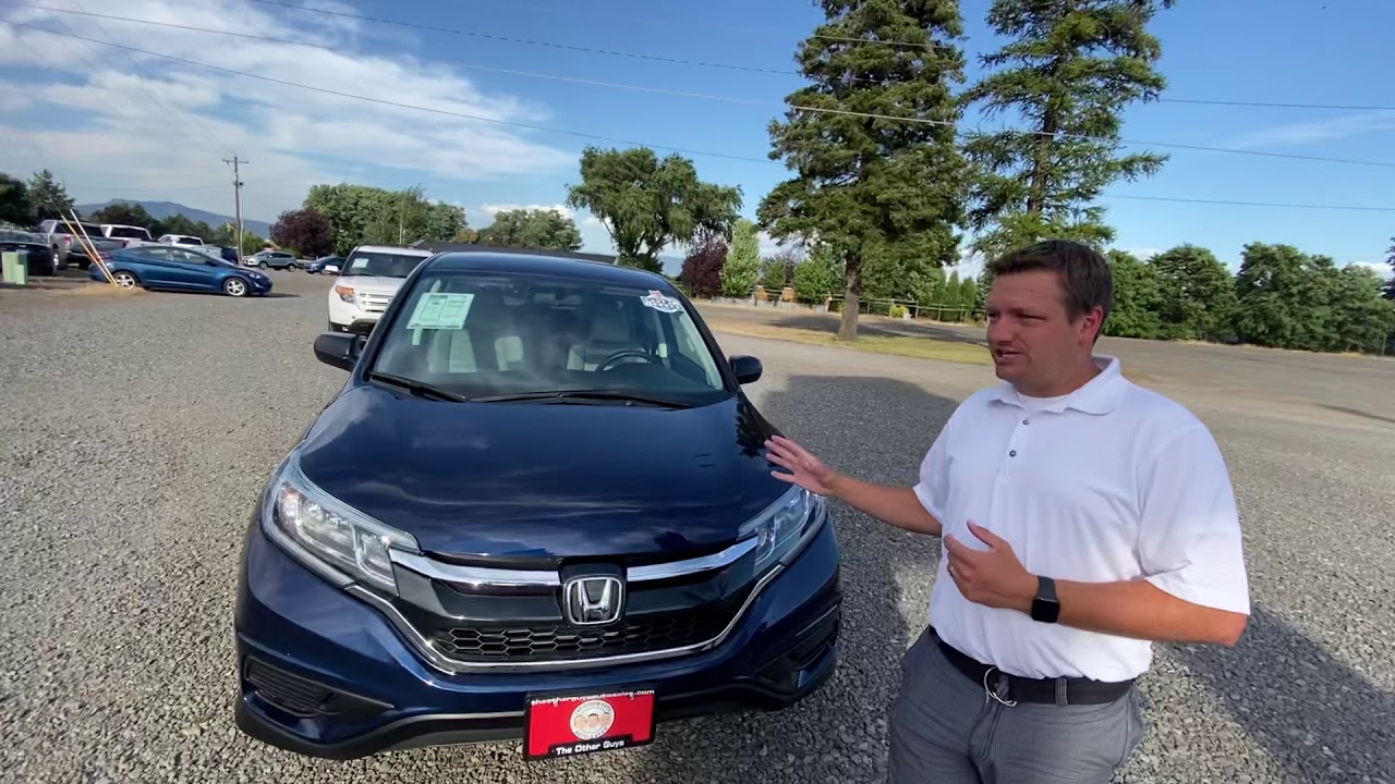 2016 Honda CRV AWD Walk Around - YouTube