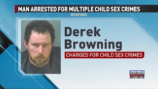 Bedford Man Arrested For Child Sex Crimes