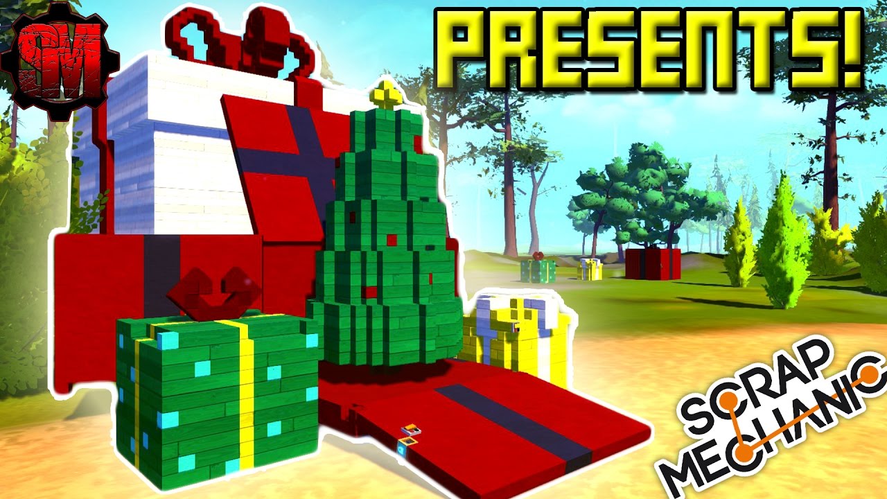 Iballisticsquid scrap mechanic creations christmas