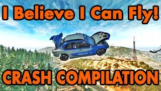 I Believe I Can Fly! Brutal Jump Crash Compilation - BeamNG.Drive screenshot 5