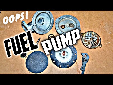 Benzinpumpe Fuel Pump Funktion Vakuumsystem Corvette C3 mit deutschen Untertiteln