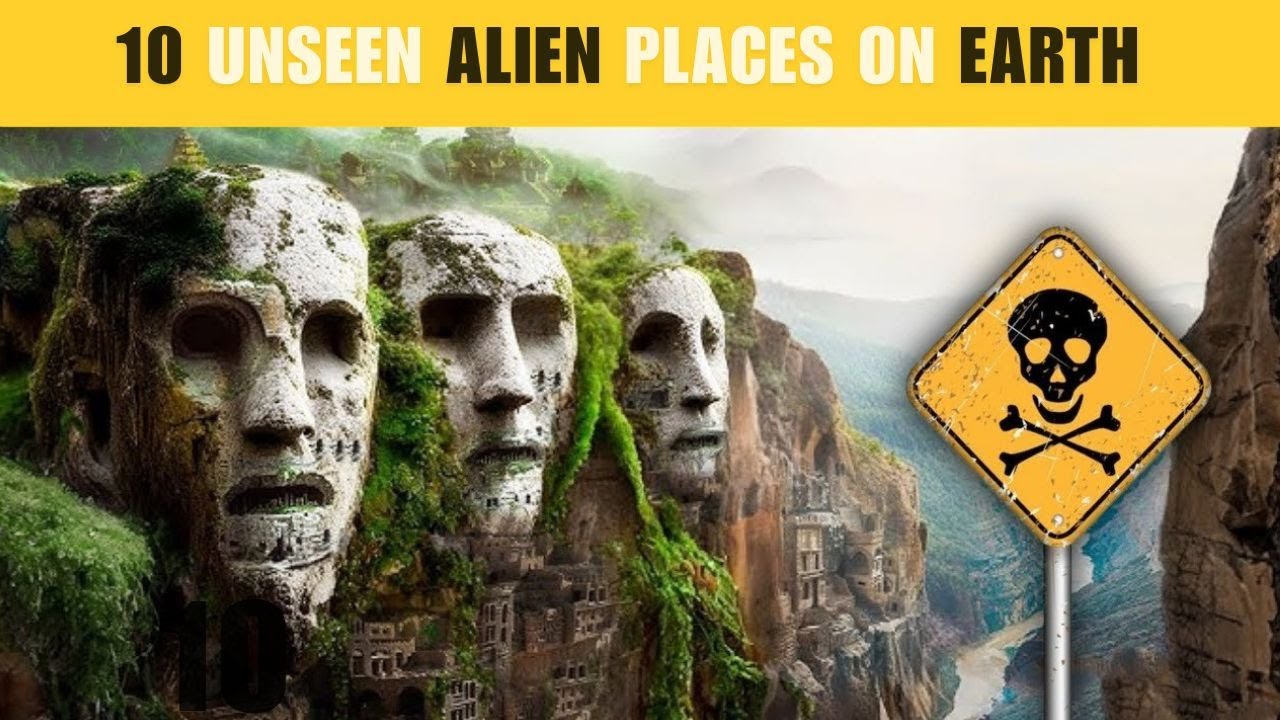 10 Unseen ALIEN Places On Earth - YouTube