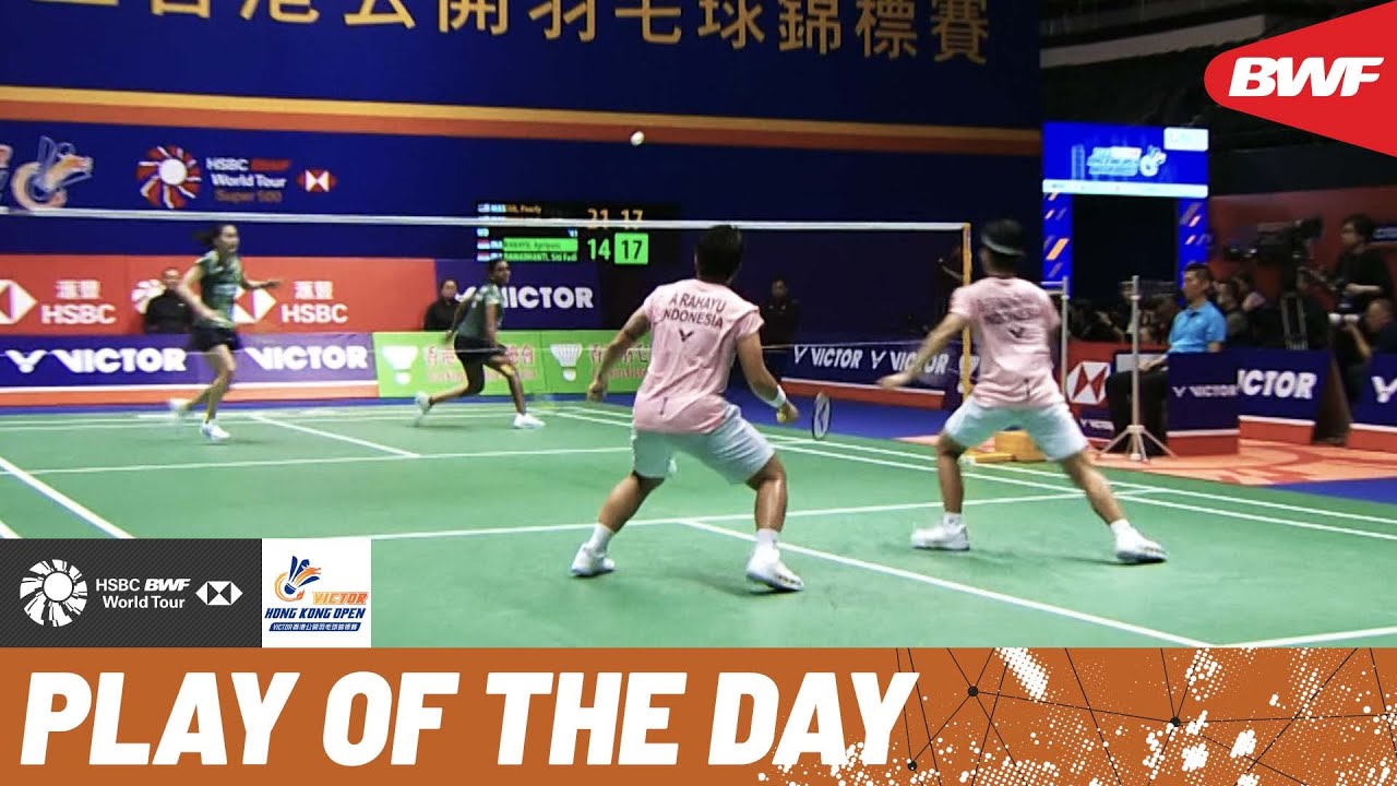 HSBC Play of the Day Tan/Muralitharan and Rahayu/Ramadhanti leave it all on the court