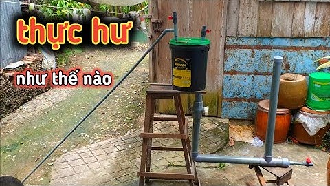 thử làm mô hình bơm nước tự động không dùng nguồn điện và động cơ và cái kết | Le Toan Channel
