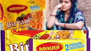 Biryani noodles ?نكهة البرياني new maggi noodles really testy and yummy must try& subscribe ️‍