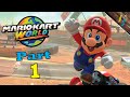 NEW MARIO KART!!! Mario! 50cc Mushroom Cup! | Mario Kart World - Part 1