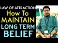 Manifestation 64 how to maintain long term belief in law of attraction  real life experience