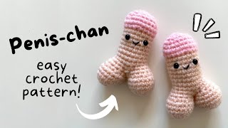 Penis Kawaii amigurumi