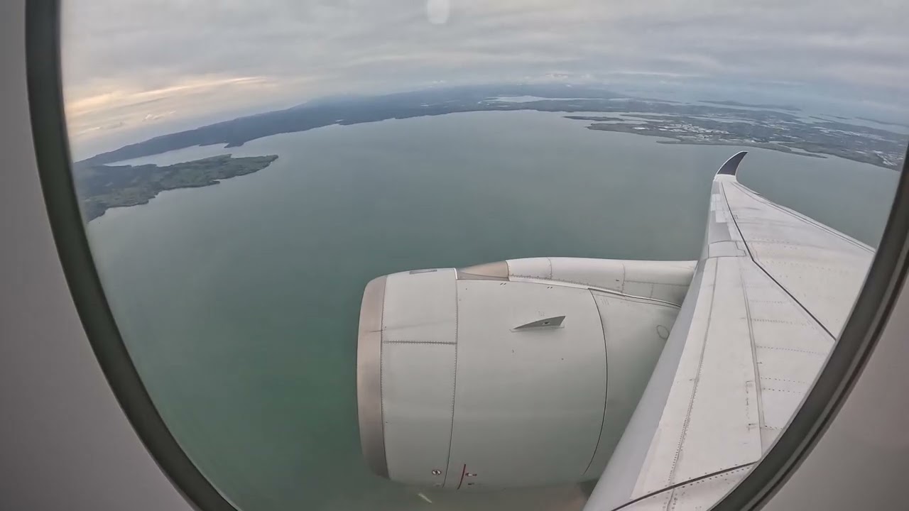 Singapore Airlines A350-900 SQ288 Takeoff from Auckland