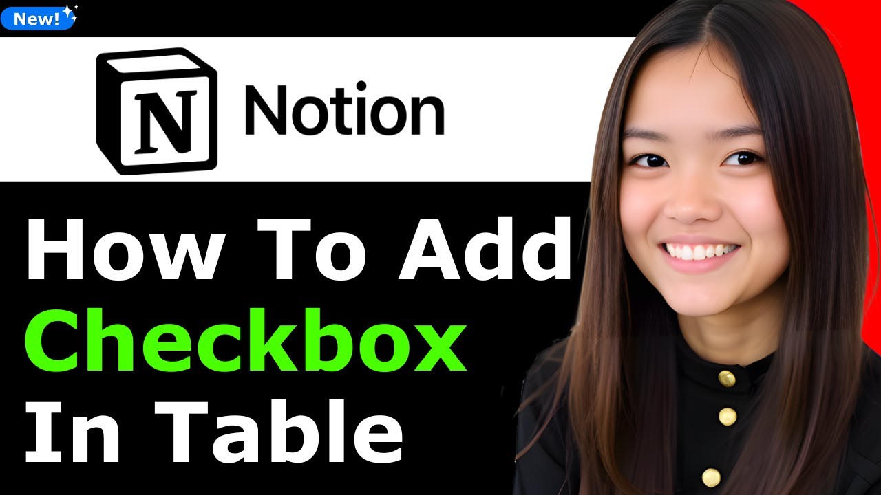 How to Add Checkbox in Table on Notion 2026 (Step By Step) - YouTube