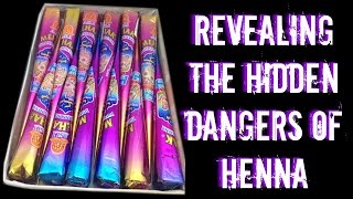 Revealing the hidden dangers of BLACK and CHEMICAL Henna | mehndi | farrah