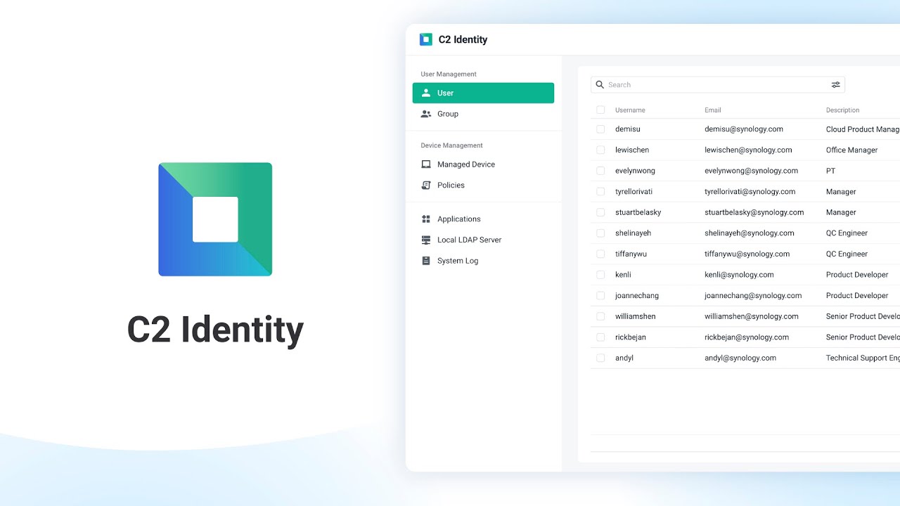 Introducing Synology C2 Identity