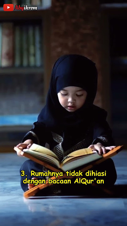 Ciri ciri rumah yang tidak dimasuki Malaikat  #shorts #abyikrom