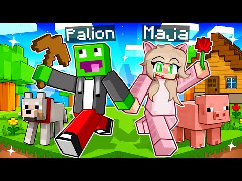 MINECRAFT z DZIEWCZYNĄ ❤️ *NOWY START*