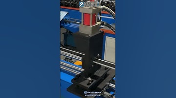 Ceiling T Grid Wall Angle Roll Forming Machine | Ceiling Grid Wall Angle Machine W-shape profile