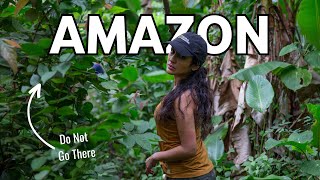 I explored the AMAZON RAINFOREST for 24 hours