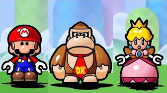 Mario vs donkey kong minis march again music lyrics