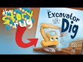 The excavator who didnt want to dig  by kelly pachuco  kids construction book read aloud