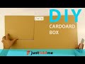 How To Make Simple DIY Cardboard Box - Custom Packing Boxes for Books