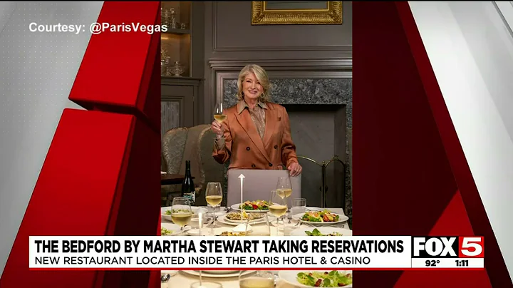 Reservations open for Martha Stewart's new restaur...