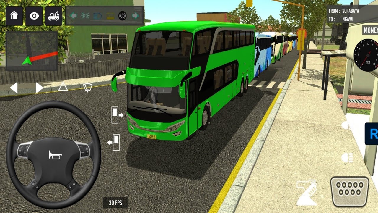 Indonesia Coach bus driving 😍💥 | Euro bus simulator 2026 Android gameplay #game 1 Part 96