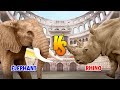 Elephant vs Rhino | SPORE
