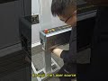 How to install the fly laser marking machine