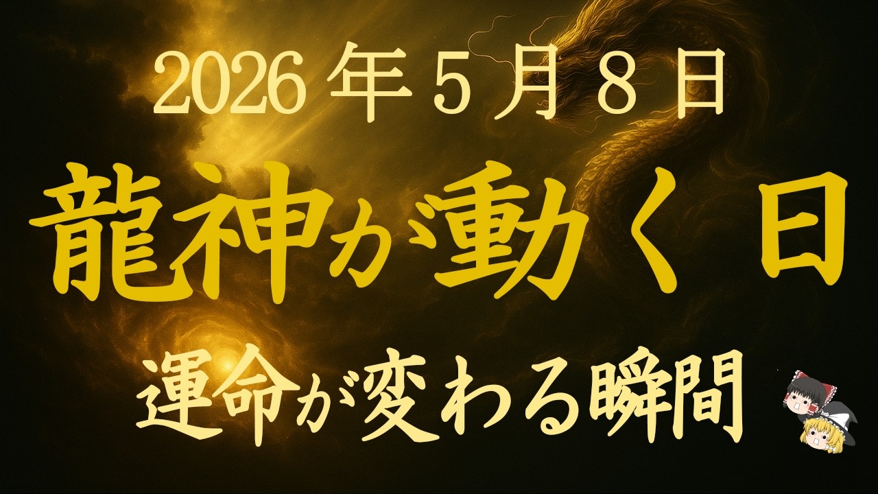 【極秘解禁】龍神様と繋がると運命が変わる。どんな願いも叶う“龍神思考”とは？【ゆっくり解説】