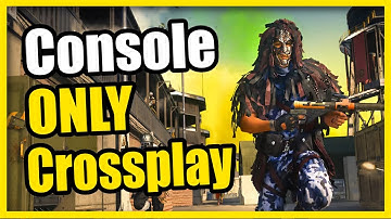 How to Turn On Console Only Crossplay in Warzone (Cod Tutorial)