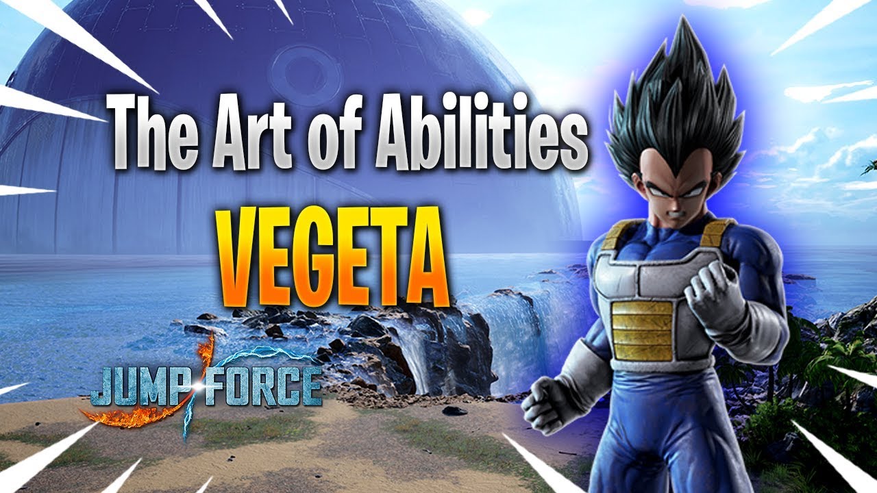 Jump Force Fighting Scenes The Art of Abilities Vegeta [Mr.Roeun Gaming]