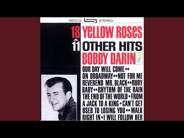 Bobby Darin - Not For Me