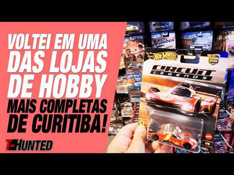 VOLTEI EM UMA DAS LOJAS DE HOBBY MAIS COMPLETAS DE CURITIBA!