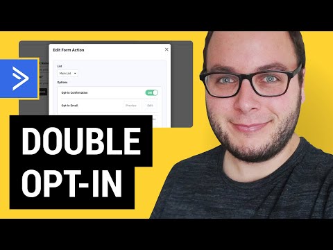 ActiveCampaign Double Opt-In [2022 Tutorial]