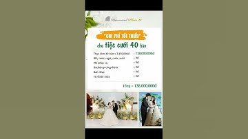 Tổ chức đám cưới cần bao nhiêu tiền? #diamondplace2 #damcuoi