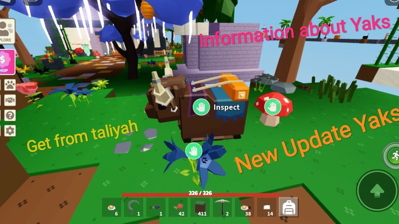 New Update, Yaks in islands + about Yaks