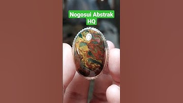 Batu Akik Nagasui Abstrak Multicolor HQ Kolektor Item Dim Jumbo Jenong #batuakik #nagasui