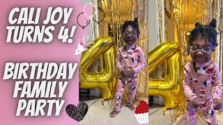 CALI’S 4th BIRTHDAY CELEBRATION| YEAR RECAP + FAMILY DANCE PARTY