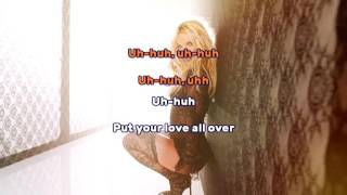 Video thumbnail of "Britney Spears - Invitation (Instrumental) with Lyrics"