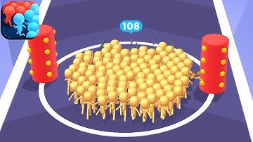 Count Masters: Crowd Runner 3D Gameplay Walkthrough Part - 14 (iOS,Android) New Skin All Colors