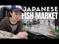 What a Day at a Japanese Fish Market Auction is like