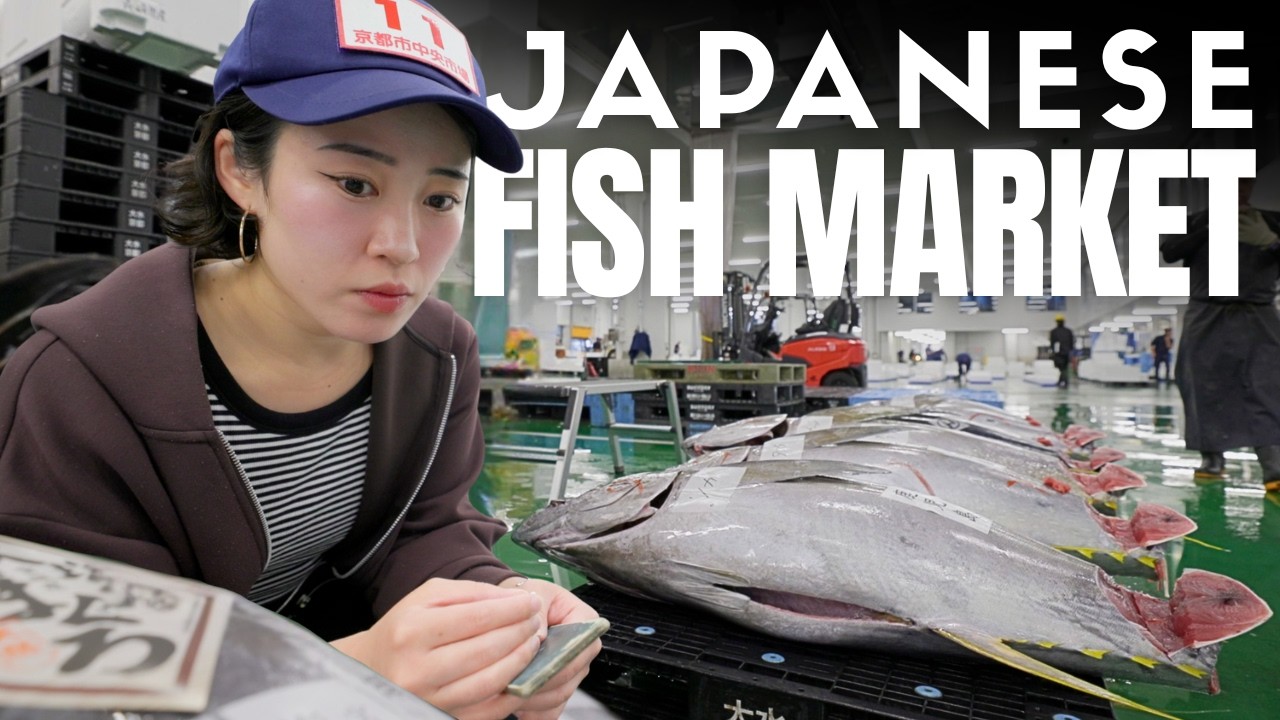 What a Day at a Japanese Fish Market Auction is like