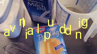 Easy Vanilla Flavour Pudding Recipe