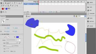 5. Adobe Flash - Creating Fill Shapes