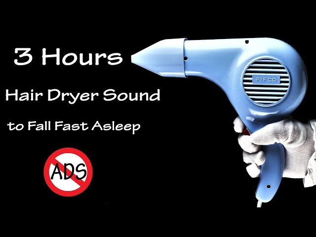 Hair Dryer Sound 103 | 3 Hours Long Extended Version class=