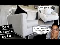 DIY TRENDY BOUCLE SOFA HACK | £36 instead of £4000 | Shade Shannon