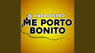 Me porto bonito (Instrumental Version)