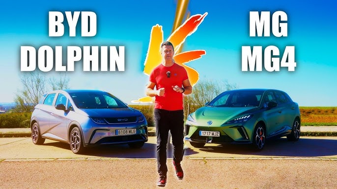 BYD DOLPHIN 2024 ¡Por fin el COCHE ELÉCTRICO que SÍ te puedes PERMITIR!  Revisión y PRUEBA MOTORK 